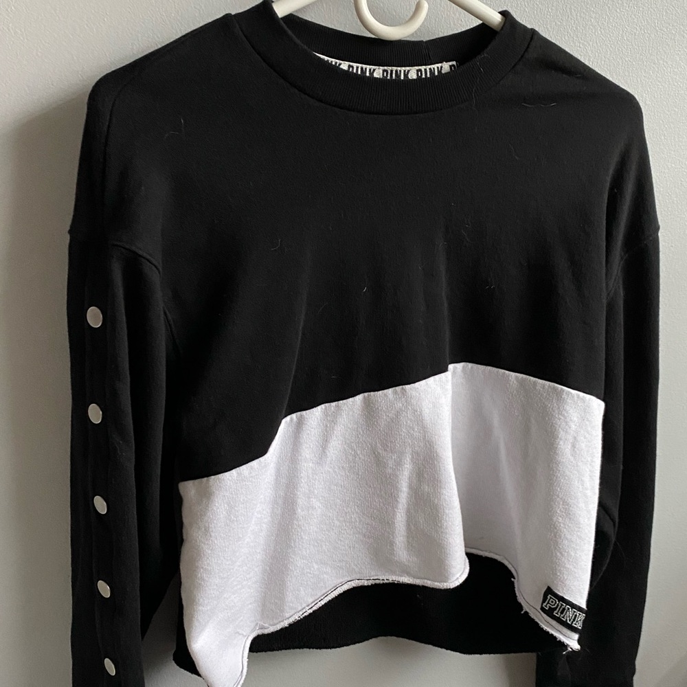 PINK color block shirt